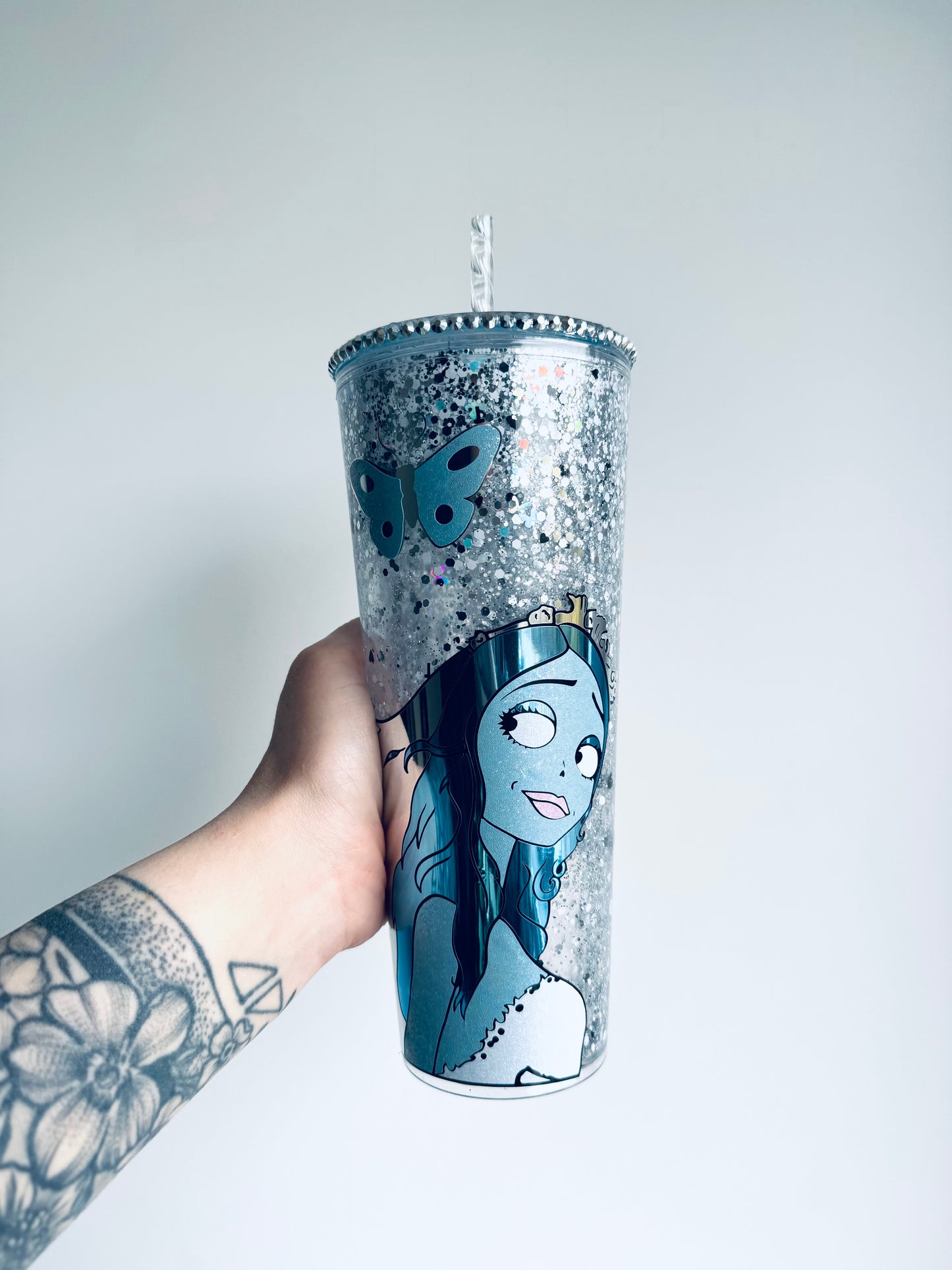 Corpse Emily Snowglobe Tumbler