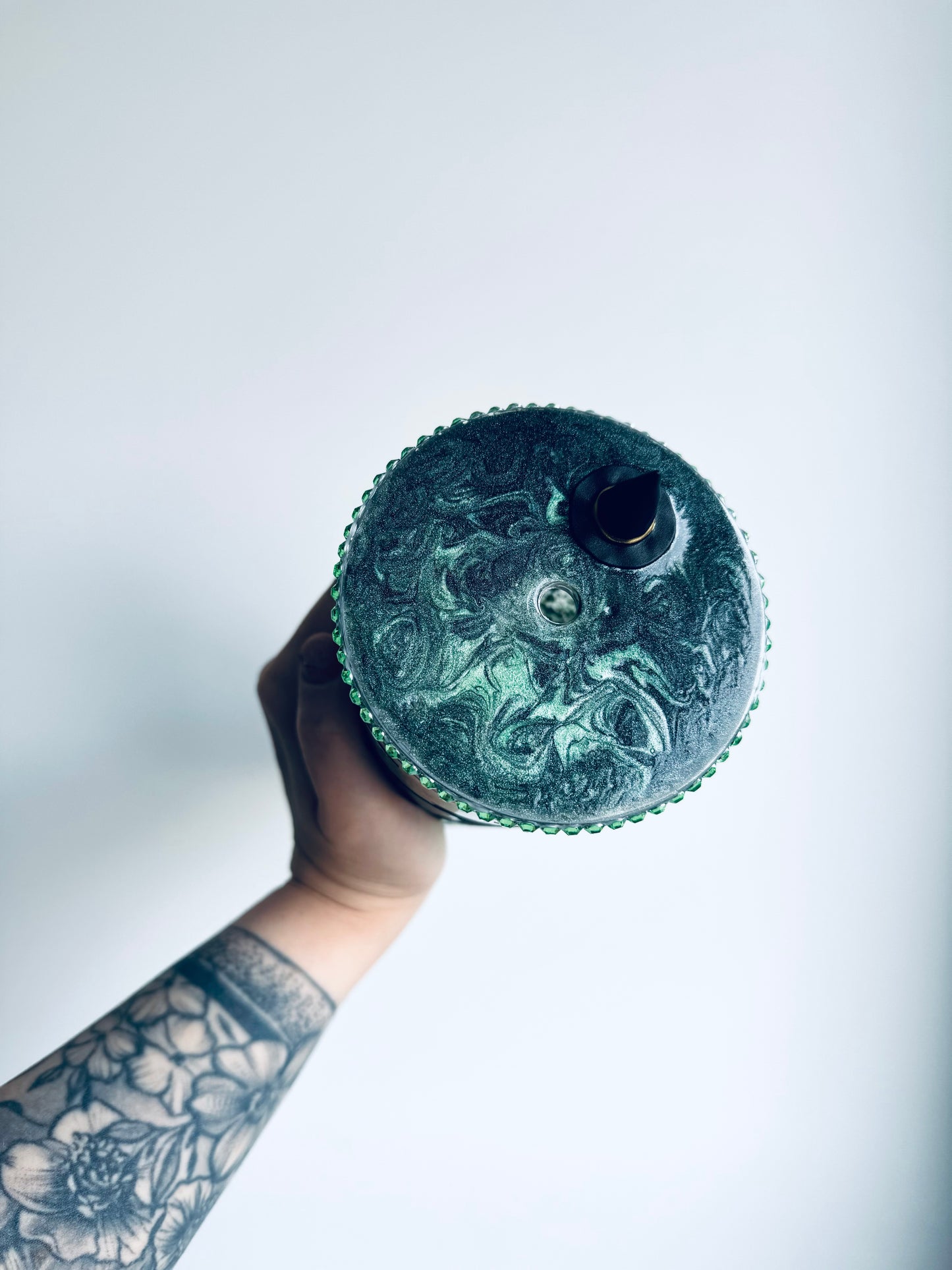 The Green Witch Snowglobe Tumbler