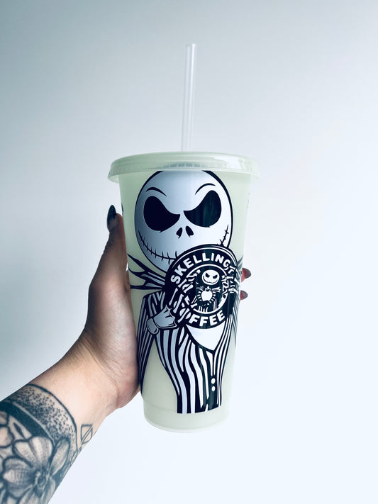 Jack’s Skellington Coffee Cold Cup