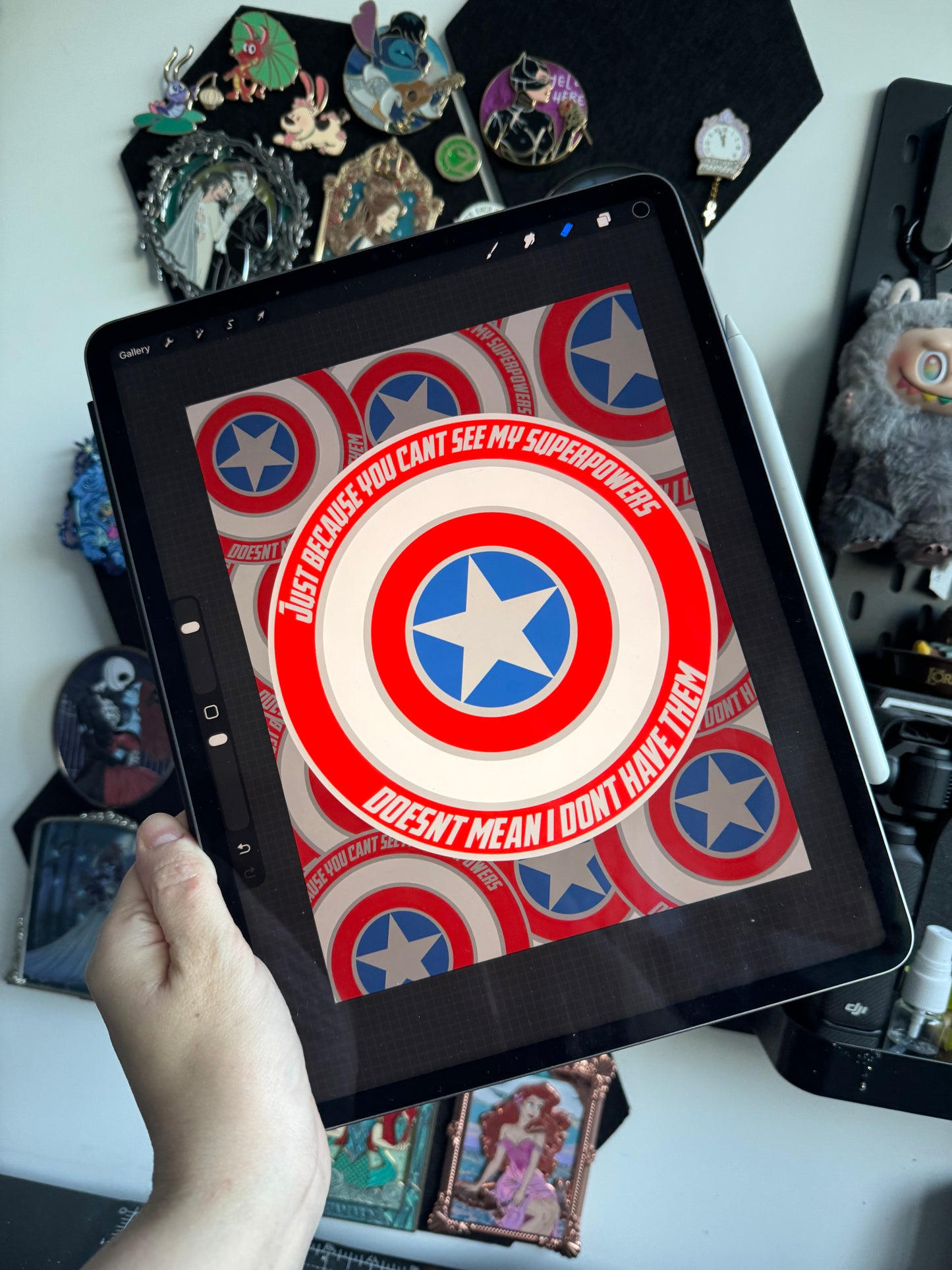 You can’t see my superpowers pin PRE ORDER