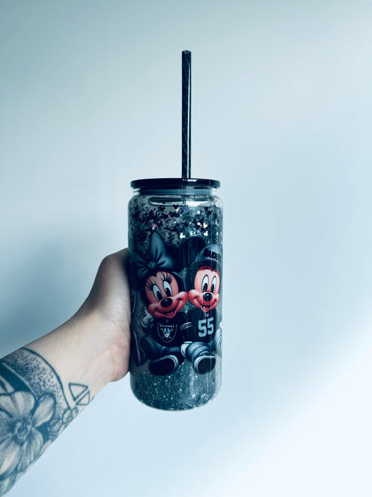 Raider Mouse Snowglobe Tumbler