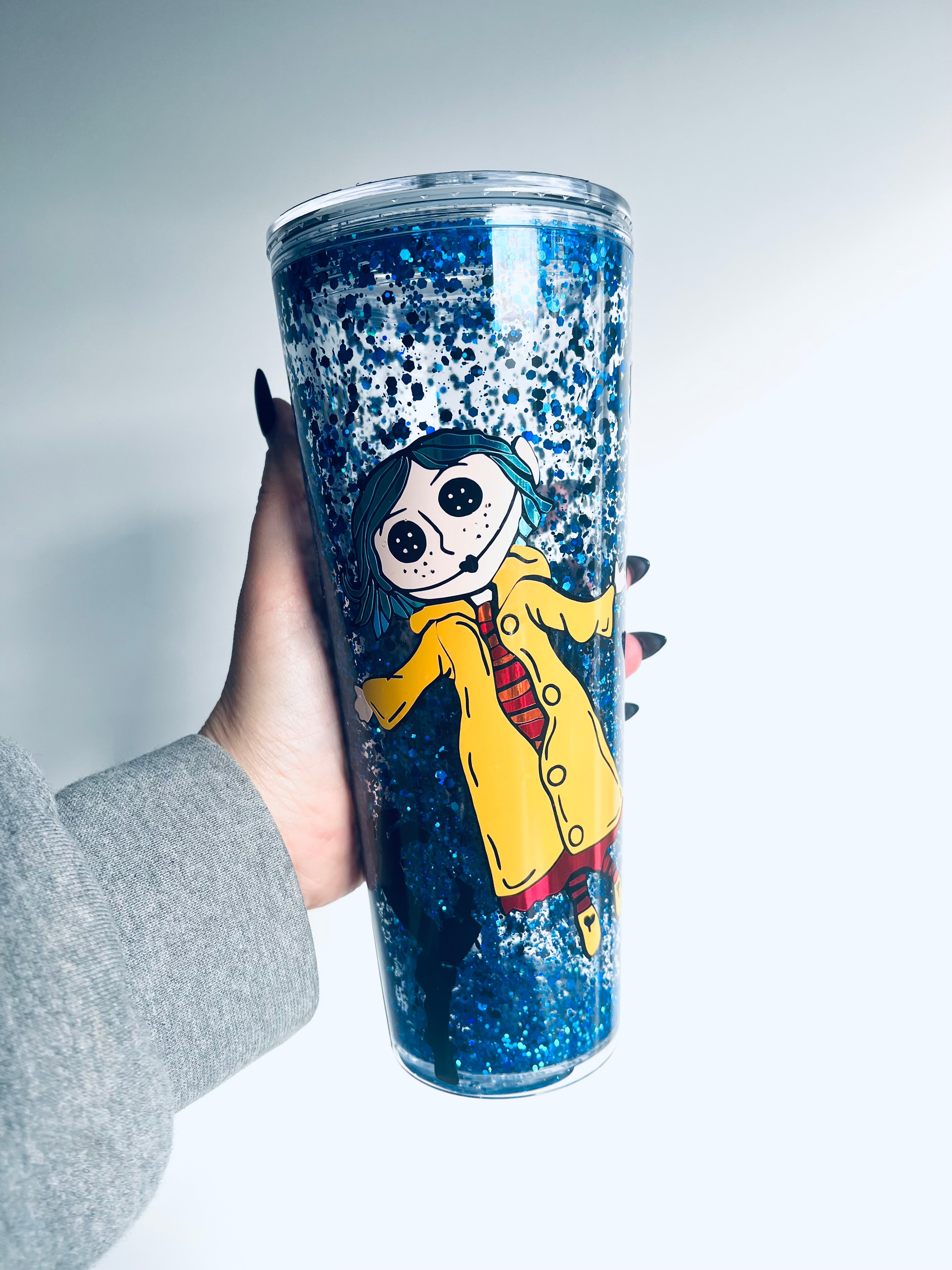 Coraline Snowglobe Reusable 2024 Tumbler Cup