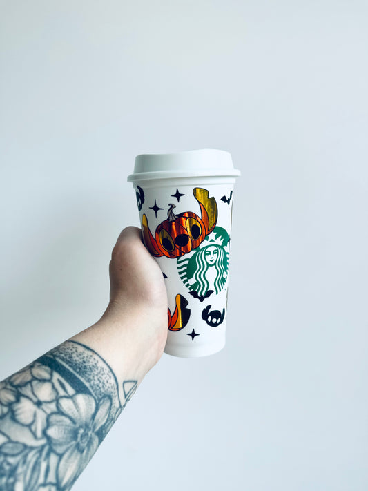 Starbs 626 pumpkins coffee cup