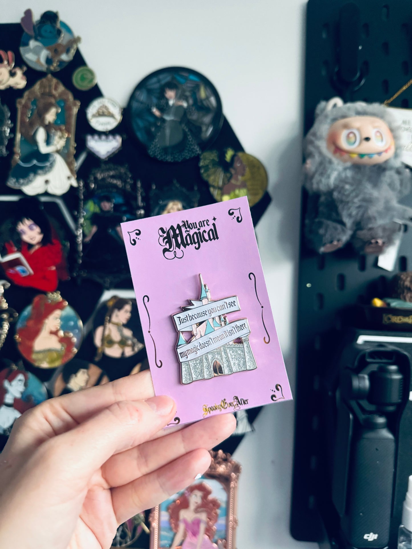 Just Because You Can’t See My Magic Pin