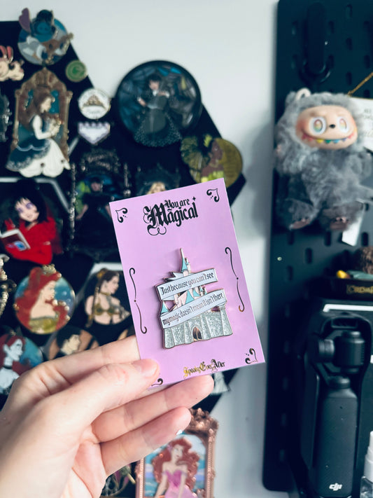 Just Because You Can’t See My Magic Pin