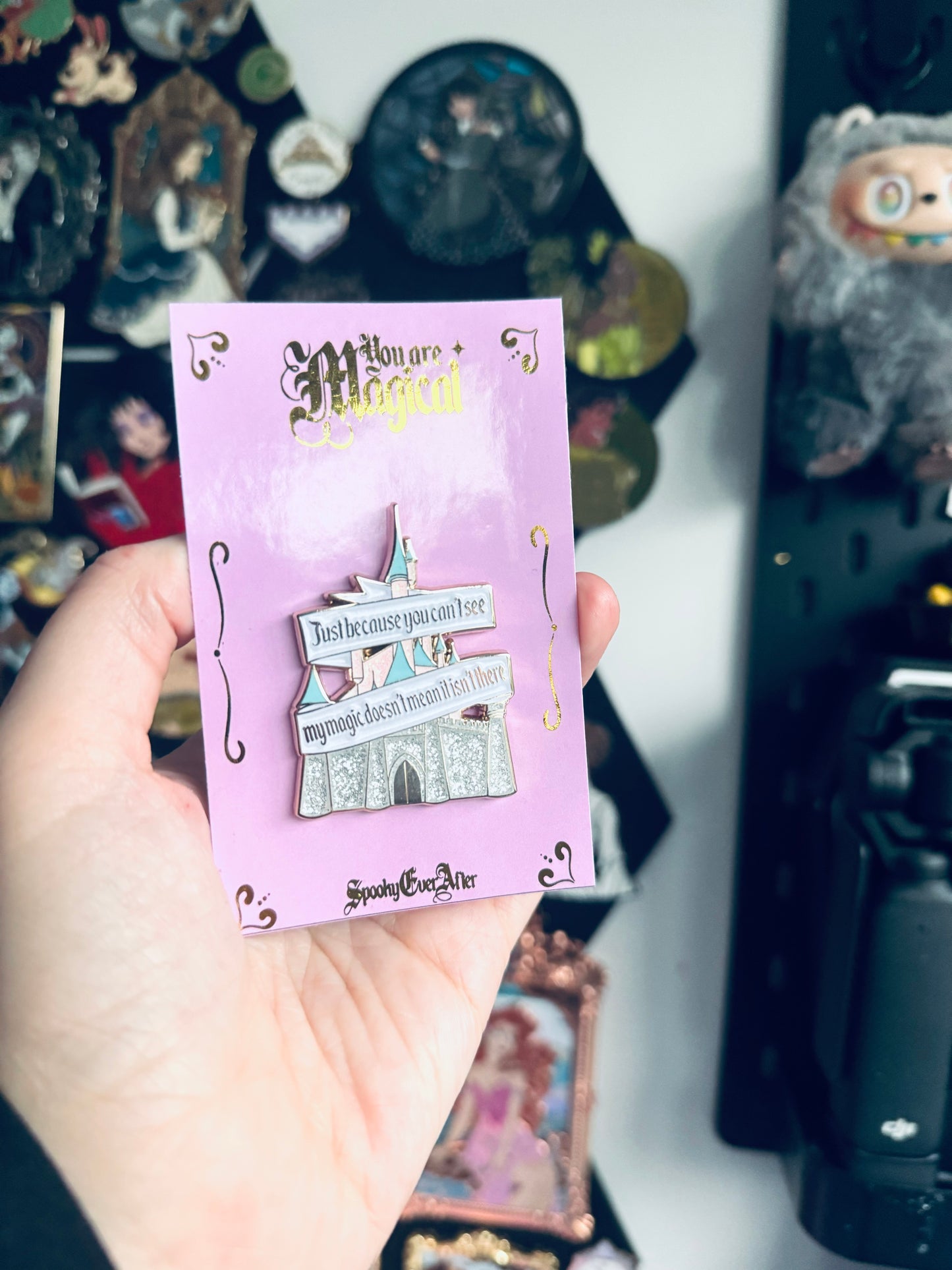 Just Because You Can’t See My Magic Pin