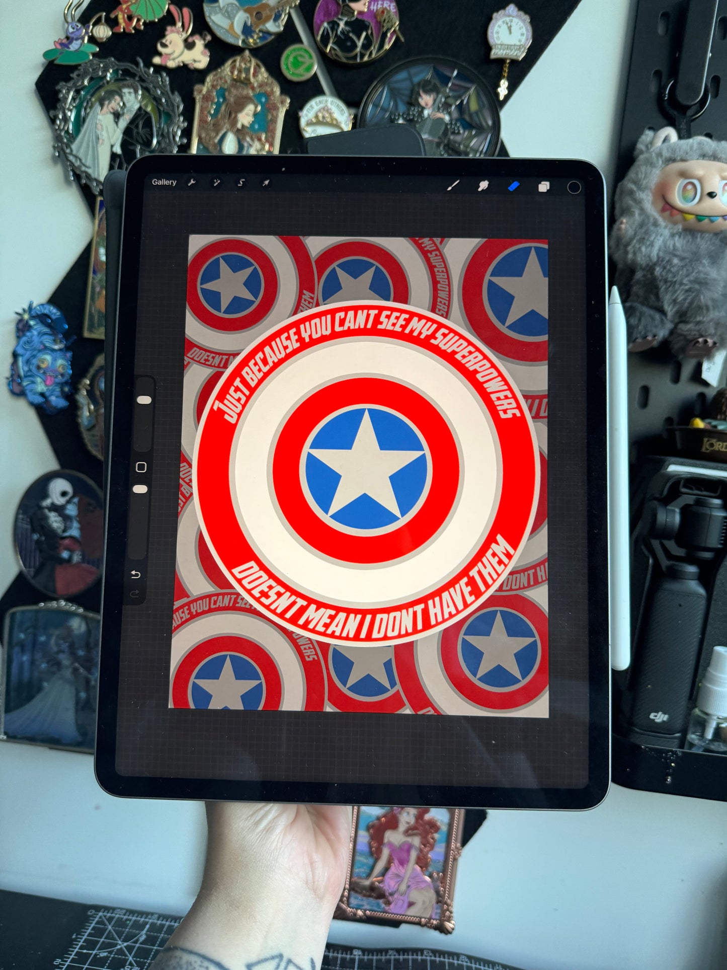 You can’t see my superpowers pin PRE ORDER