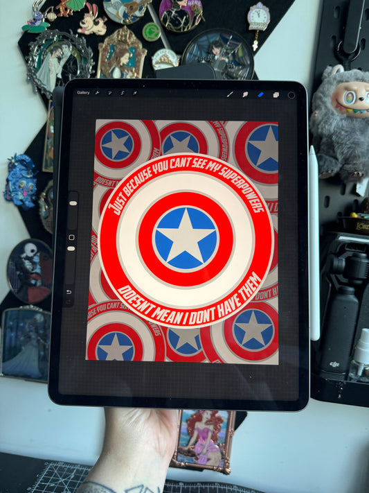 You can’t see my superpowers pin PRE ORDER