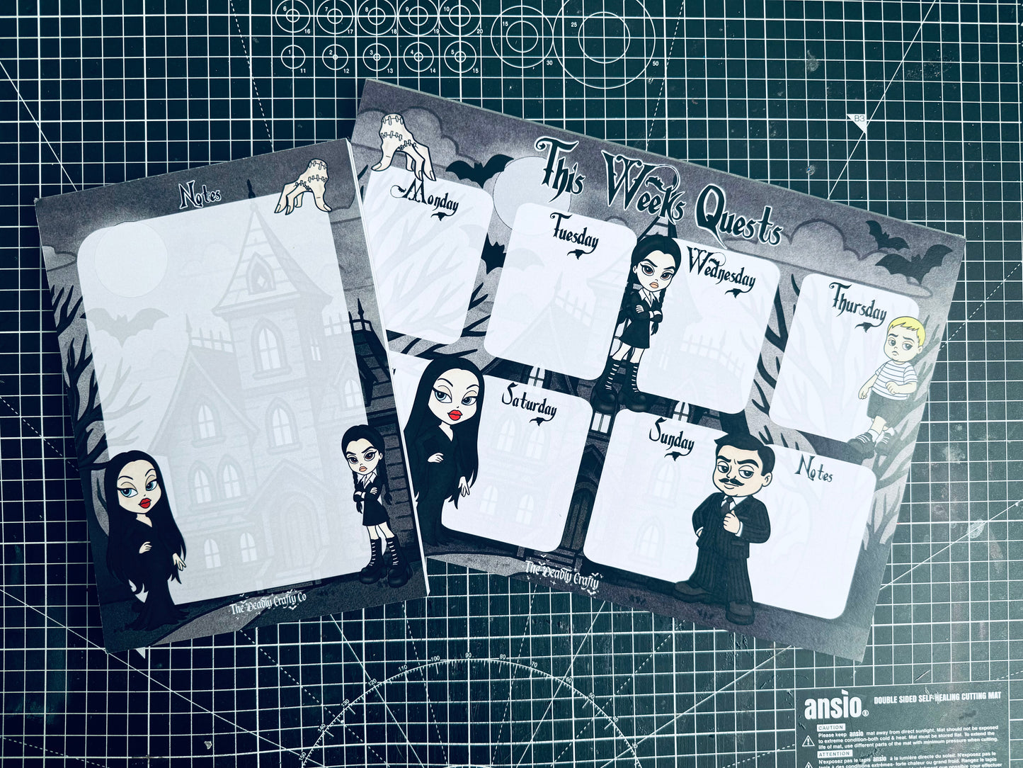 Gothic Family Doll Planner