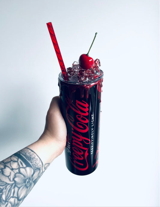 20oz tumbler creepy cola