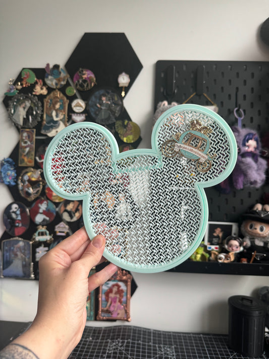 Blue Mouse Pin Board
