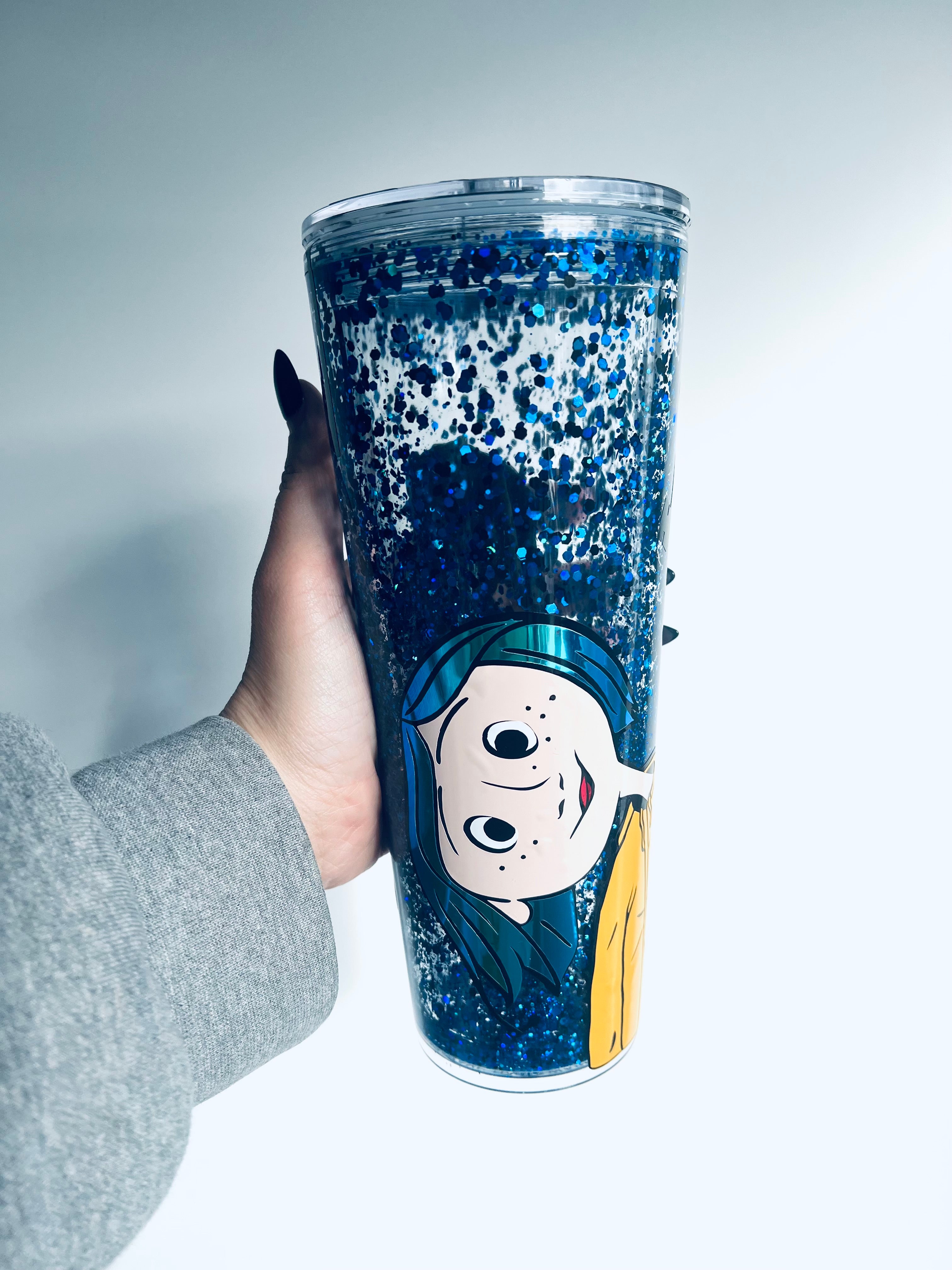 Buying Coraline Snowglobe Reusable Tumbler Cup