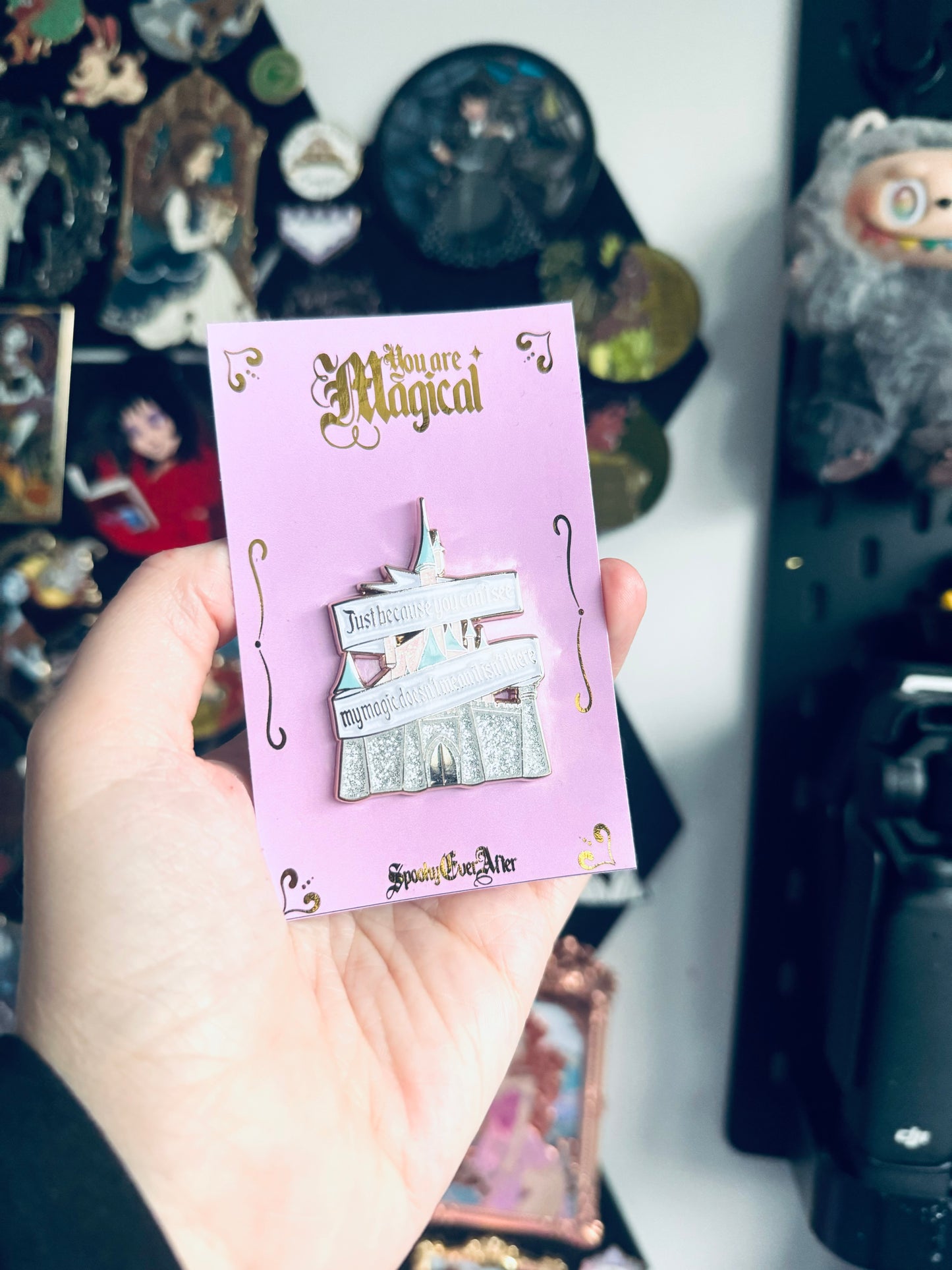 Just Because You Can’t See My Magic Pin