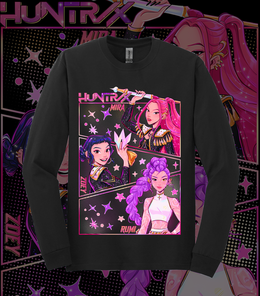 Demon Hunters Long Sleeve Black