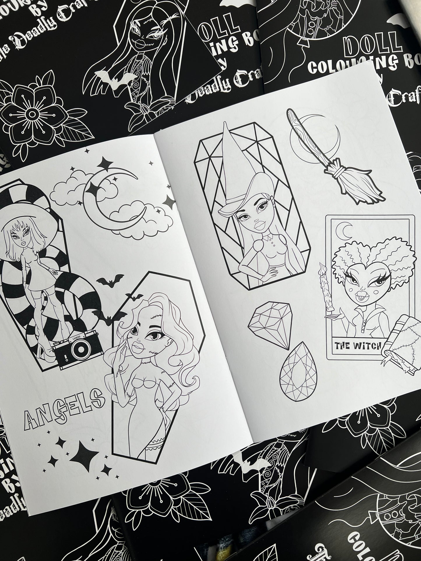 Doll Colouring Book