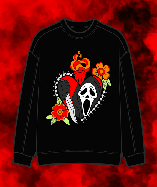 Sacred Heart Ghosty Sweatshirt